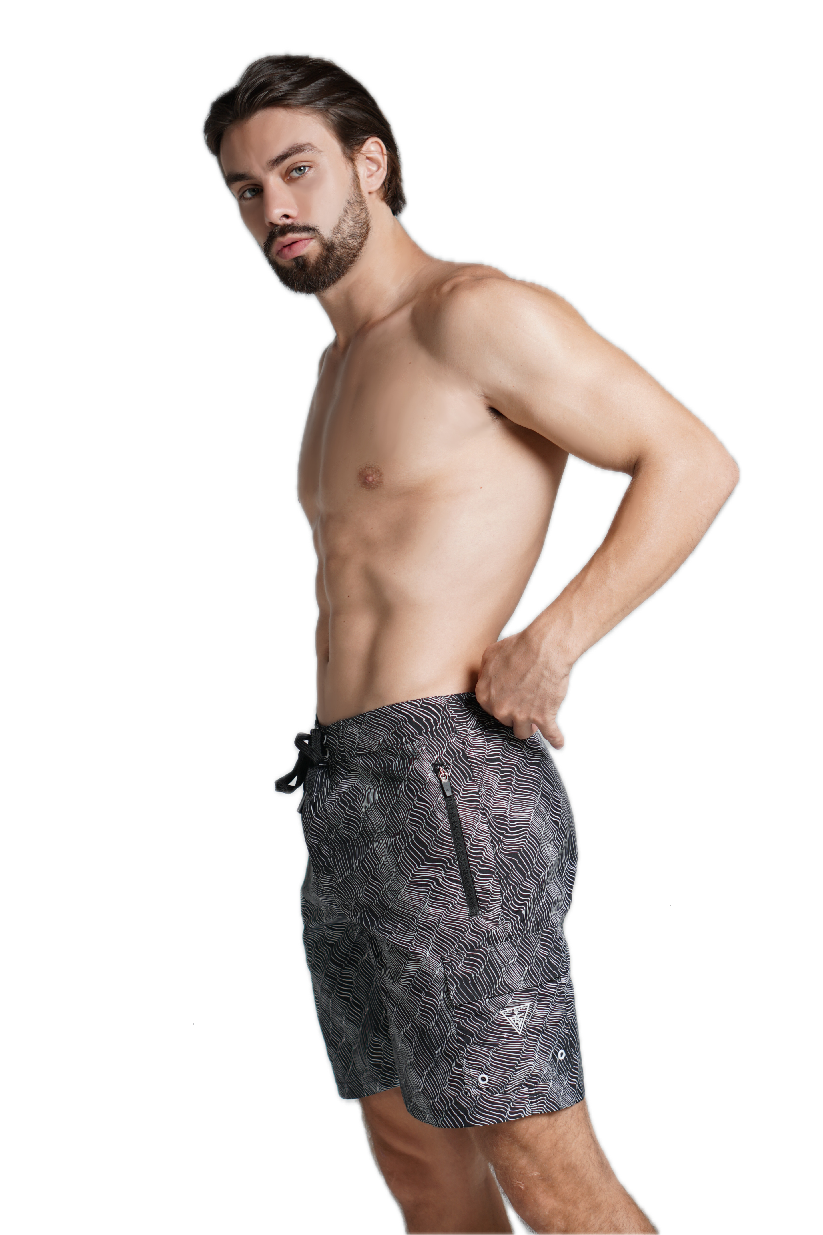 #color_Black & White Waves