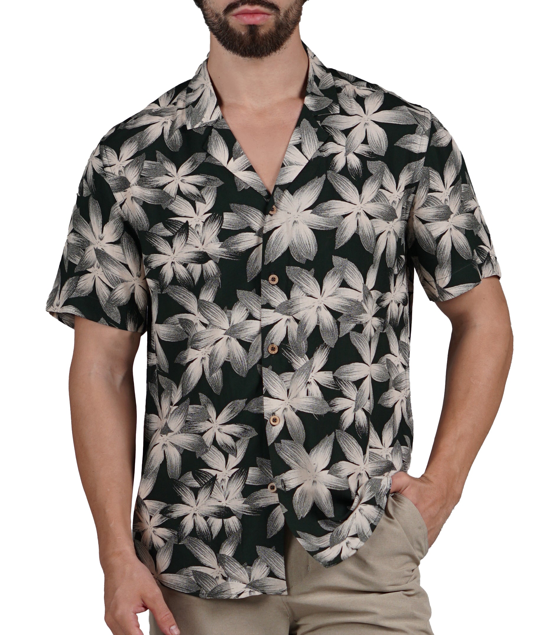 #color_Forest Green Tropical Leaf