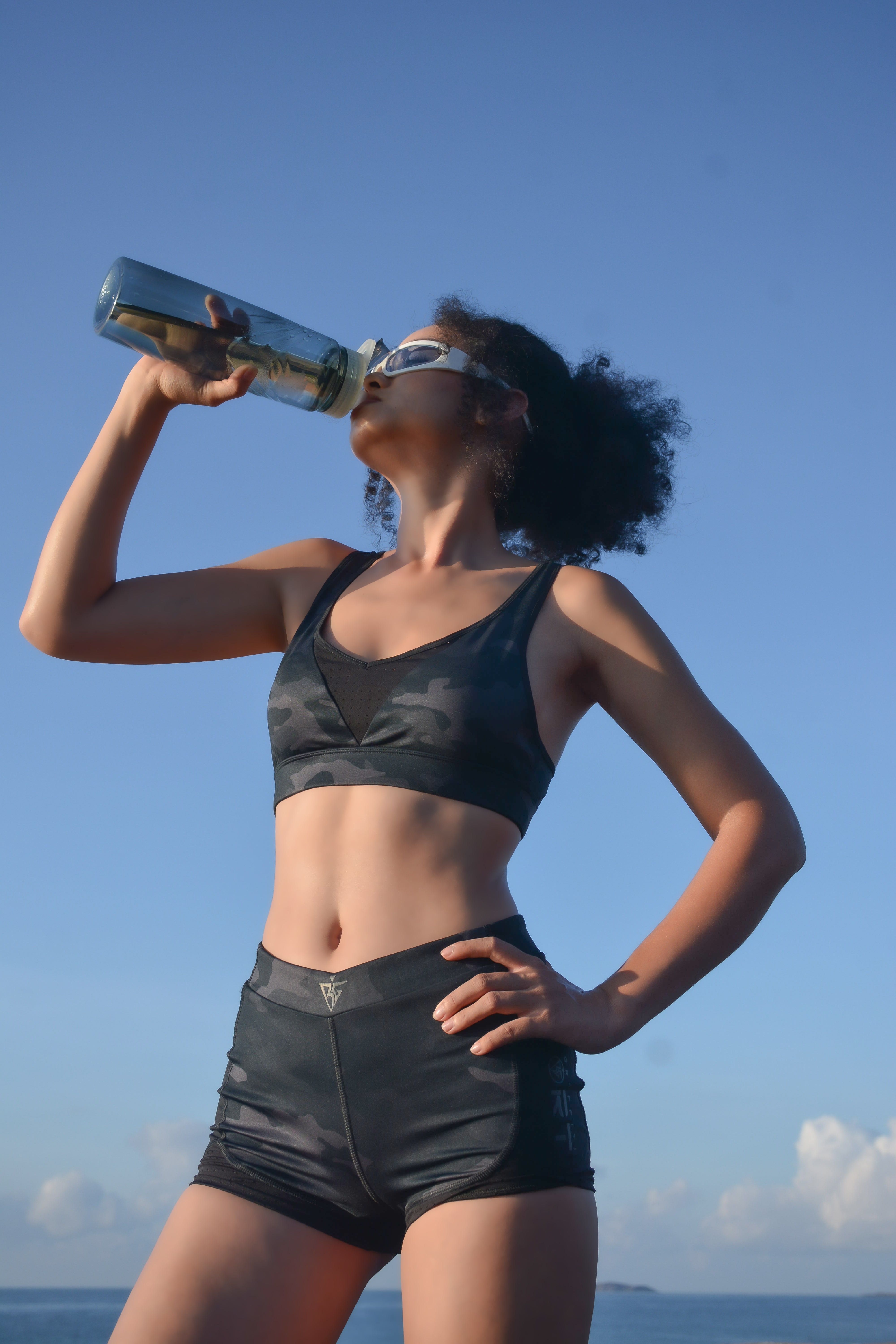 Women's Camouflage Sports Shorts