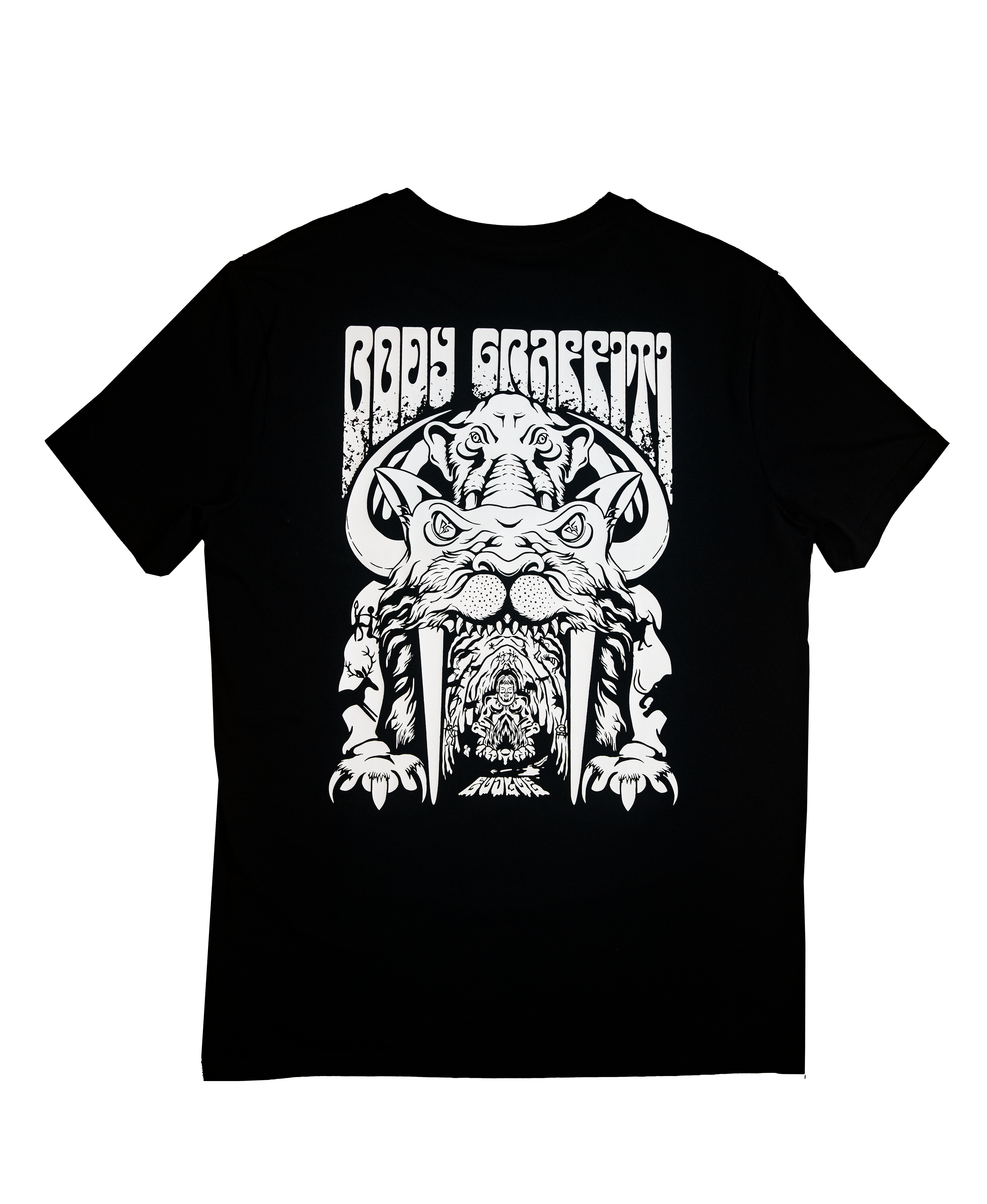 Body Graffiti Saber-Woolly Caveman (Limited Edition) Casual Unisex T-Shirt