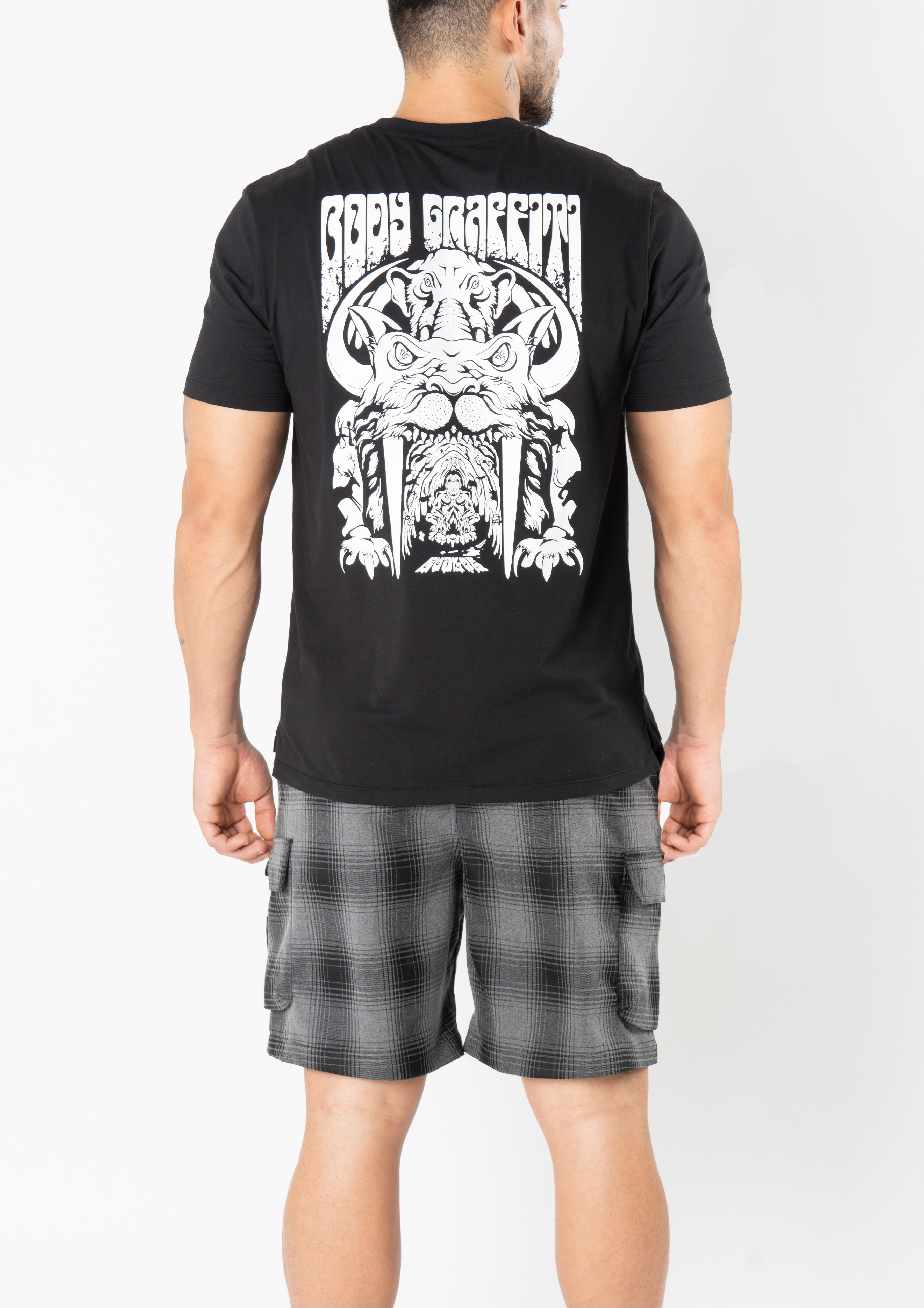 Body Graffiti Saber-Woolly Caveman (Limited Edition) Casual Unisex T-Shirt